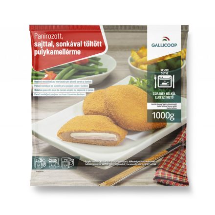 Gallicoop Sajt-sonka pulyka érme 6*1kg