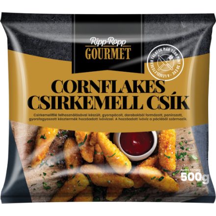 Ripp-Ropp Corn flakes Csirkemell Csík 18x500g/#