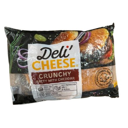 Deli Cheese Panírozott Cheddar tallér 990g/cs (90g/db) 11cs/#