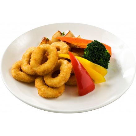 Panírozott Tintahalkarika 12x500gr