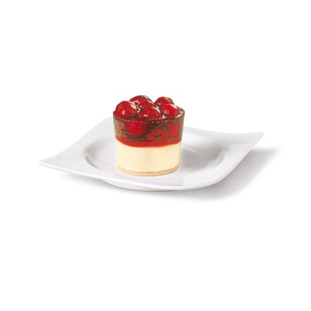 Málnás-fehércsokoládés tortácska kb.90g/db, 12db/csomag, 4cs/#