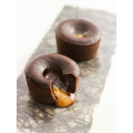 Sós karamellás csoki soufflé (csoki felfújt,fondant) 100g 27db/#