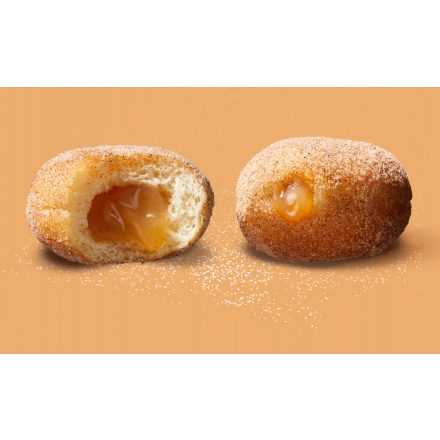 Mini fánk-almás-fahéjas cukros 105*25g/#