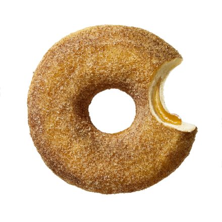Gyűrűs fánk-Willamon Tell-fahéjas, almás töltelékkel 48*65g/#