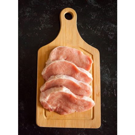 Sertés karaj csont nélkül szeletelt kb 1kg/csomag