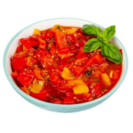 Aprított lecsó 10kg/# KREL (70%paprika 30%paradicsom)