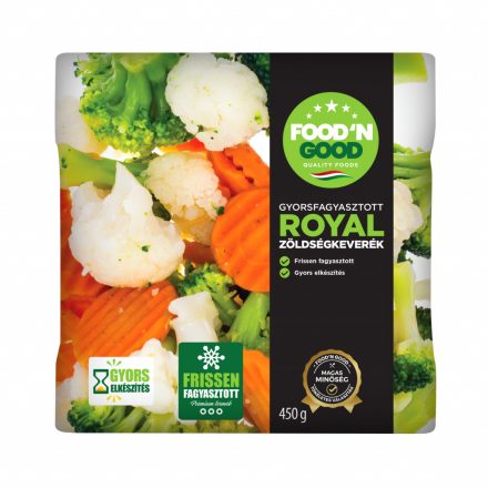 Royal zöldségkeverék 20x450g Food N Good