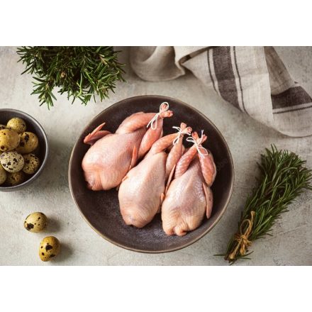Fácán tisztított NYÚZOTT (szúrt) 1,1-1,3kg/cs 10db/#
