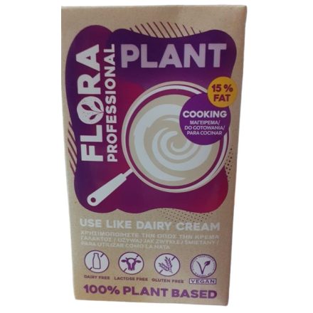 Flora Plant Cream 15% VEGÁN növényi főzőkrém 1 L 8db/#