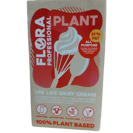 Flora Plant Cream 31% VEGÁN növényi habalap 1 L 8db/#