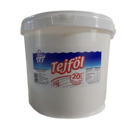Happy Tejföl 20% 5L/vödör (Happy Tejtermék Kft)