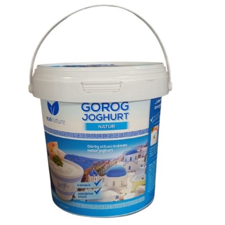 Real Nature Görög Joghurt 10,9% 1 L 6db/#