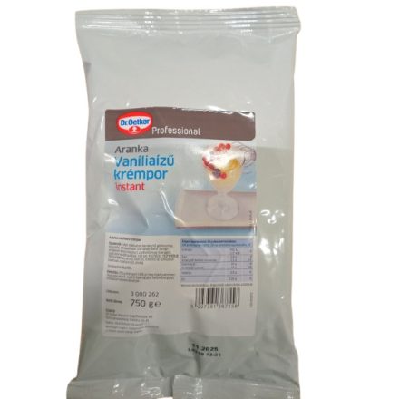 Dr. Oetker Aranka Vaníliás Hideg Krémpor 750g 9db/#