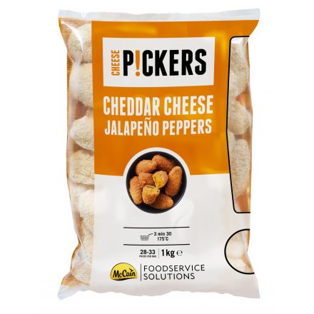 McCain Cheddar sajttal töltött Jalapeno paprika 10x1kg