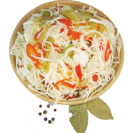 Vágott vegyes savanyúság édes ömlesztett 10kg/vödör