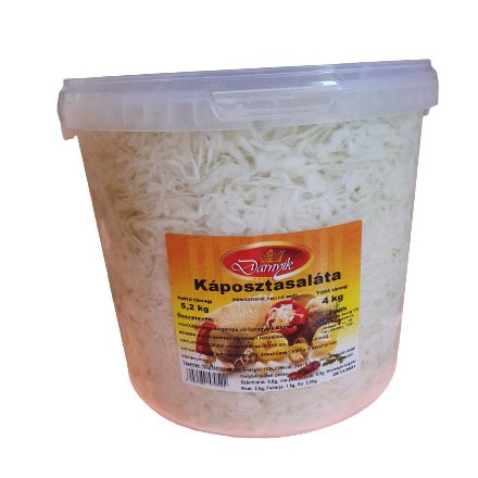 Káposztasaláta 5,2kg/4kg   /vödör