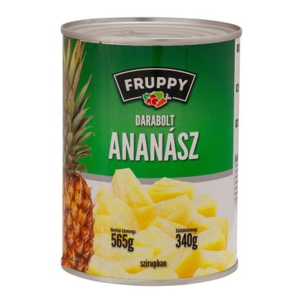 Ananász darabok konzerv 565/340g 24db/#