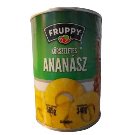 Ananász konzerv szeletelt 565 g 12db/#