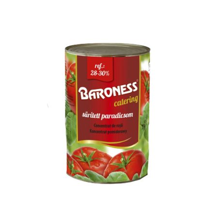 Baroness Sűrített Paradicsom 28-30% 4500g 3db/#