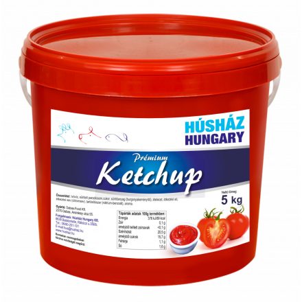 "Húsház" Prémium Gourmet Ketchup 5kg