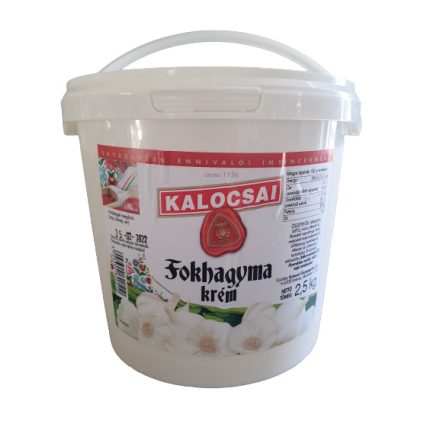 Kalocsai fokhagymakrém 2500 g