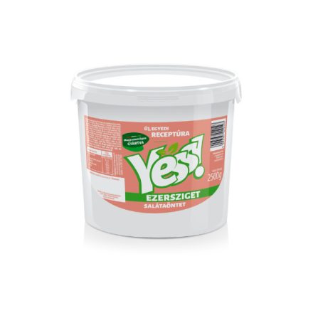 Yess Ezersziget Salátaöntet 2500g