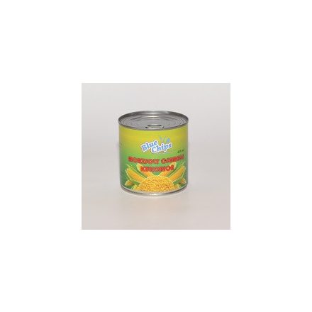 Morzsolt csemege kukorica konzerv 340gr/285gr 24db/# (Blue Chips)