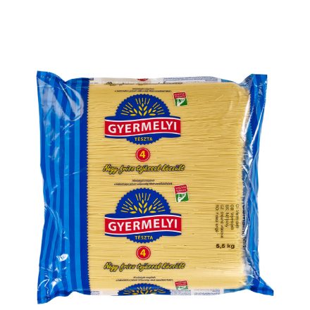 Gyermelyi Cérnametélt 5,5 kg 4 tojásos