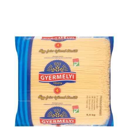 Gyermelyi Hosszúmetélt 5 kg 4 tojásos