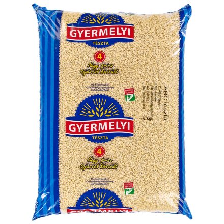 Gyermelyi ABC Tészta 6 kg 4 tojásos