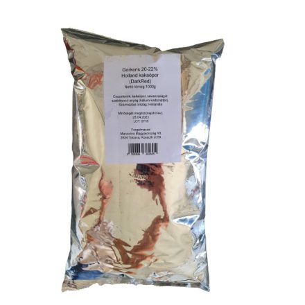 Kakaópor (Holland) 20-22% 1 kg 10kg/# (cukrozatlan)
