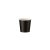 Fekete szimpla falú papírpohár 120ml 4oz 50db/cs (2MEBLCUP04)