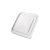 PET tető Kraft CUBE elviteles dobozhoz 50db/cs (2MECUBELID)