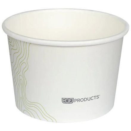 Fehér konténer mintával hideg-meleg ételekhez 470ml (16oz) 25/500 (2MEKF03)