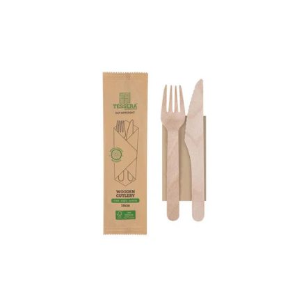 Csomagolt fa evőeszköz szett 3/1 100db/cs (2MECUTSET31)