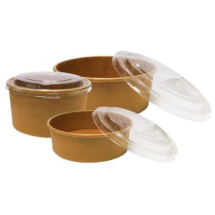 Kraft salátás tál 185mm 1300ml 50db/cs (2MESAL13)