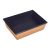 Eco-Tray fekete-barna tál 1000ml 50db/cs (2MEECOT01BF)
